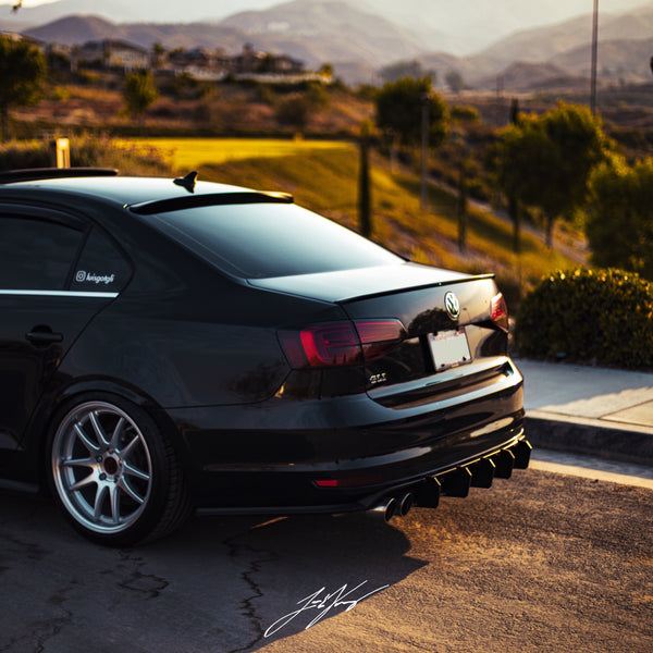 MK6.5 Jetta GLI Rear Diffuser (2017-2019 Models)