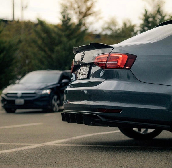 MK6.5 Jetta GLI Rear Diffuser (2017-2019 Models)
