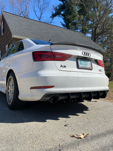 Audi A3 8V S-Line Rear Diffuser
