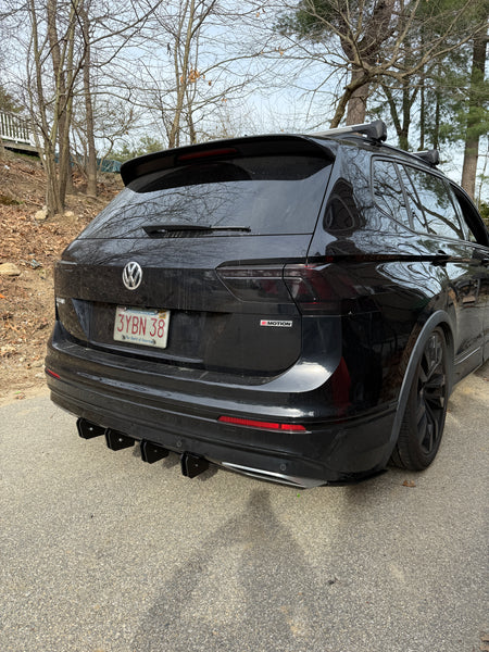 Volkswagen Tiguan 2020+ Rear Diffuser + Spats