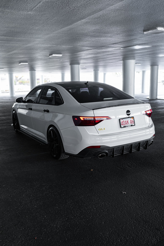MK7.5 Jetta GLI Rear Diffuser with Side Spats (2022-2026 Models) – Drag ...