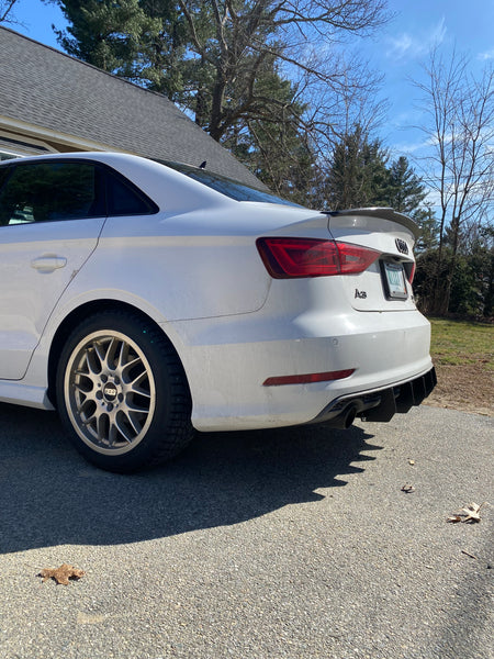 Audi A3 8V S-Line Rear Diffuser