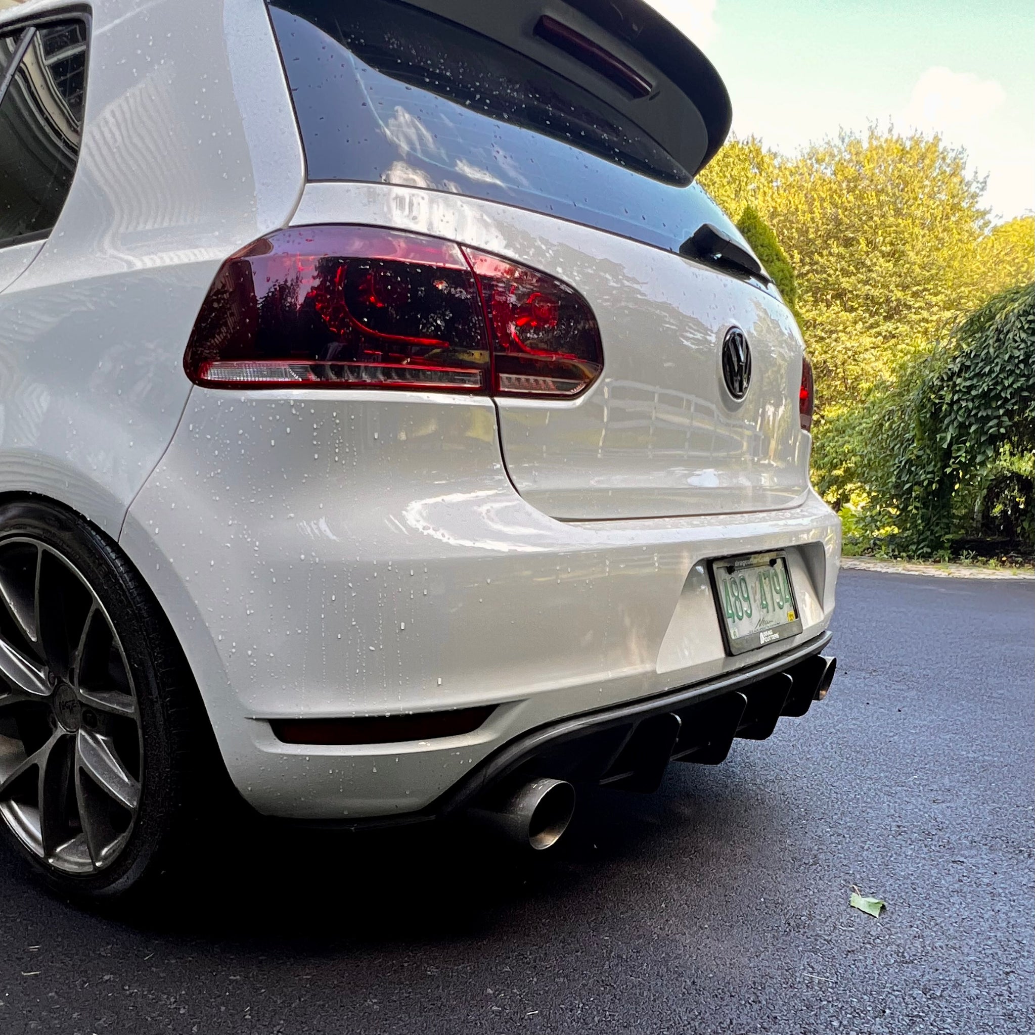 Mk6 Golf Rear Diffuser MK6 GTI Rear Diffuser – Drag Cutters
