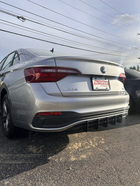 MK7.5 Jetta (Base Model) Rear Diffuser with Side Spats