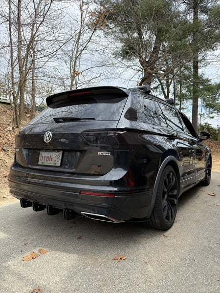Volkswagen Tiguan 2020+ Rear Diffuser + Spats