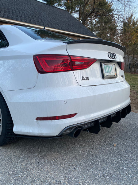 Audi A3 8V S-Line Rear Diffuser
