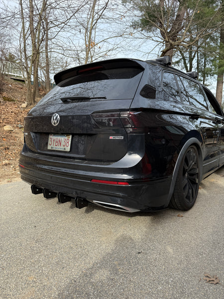 Volkswagen Tiguan 2020+ Rear Diffuser + Spats