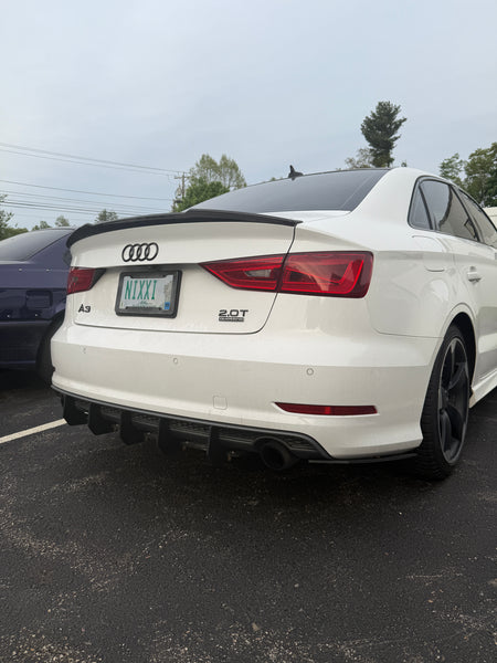 Audi A3 8V S-Line Rear Diffuser