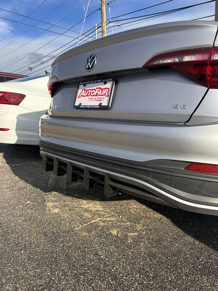 MK7.5 Jetta (Base Model) Rear Diffuser with Side Spats