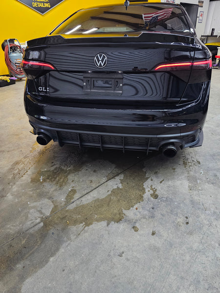 MK7.5 Jetta GLI Rear Diffuser with Side Spats