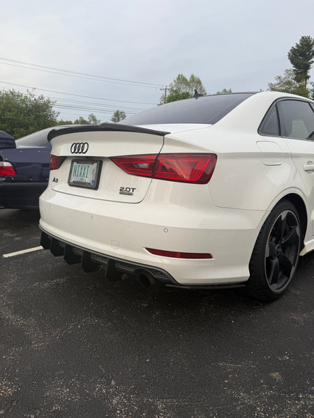 Audi A3 8V S-Line Rear Diffuser