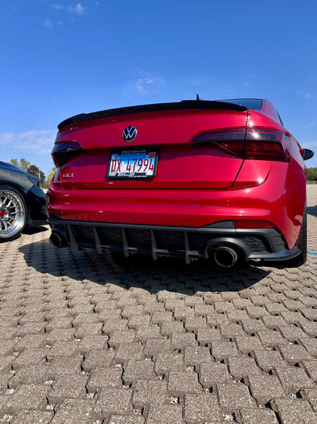 MK7.5 Jetta GLI Rear Diffuser with Side Spats