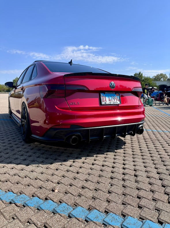 MK7.5 Jetta GLI Rear Diffuser with Side Spats (2022-2026 Models) – Drag ...