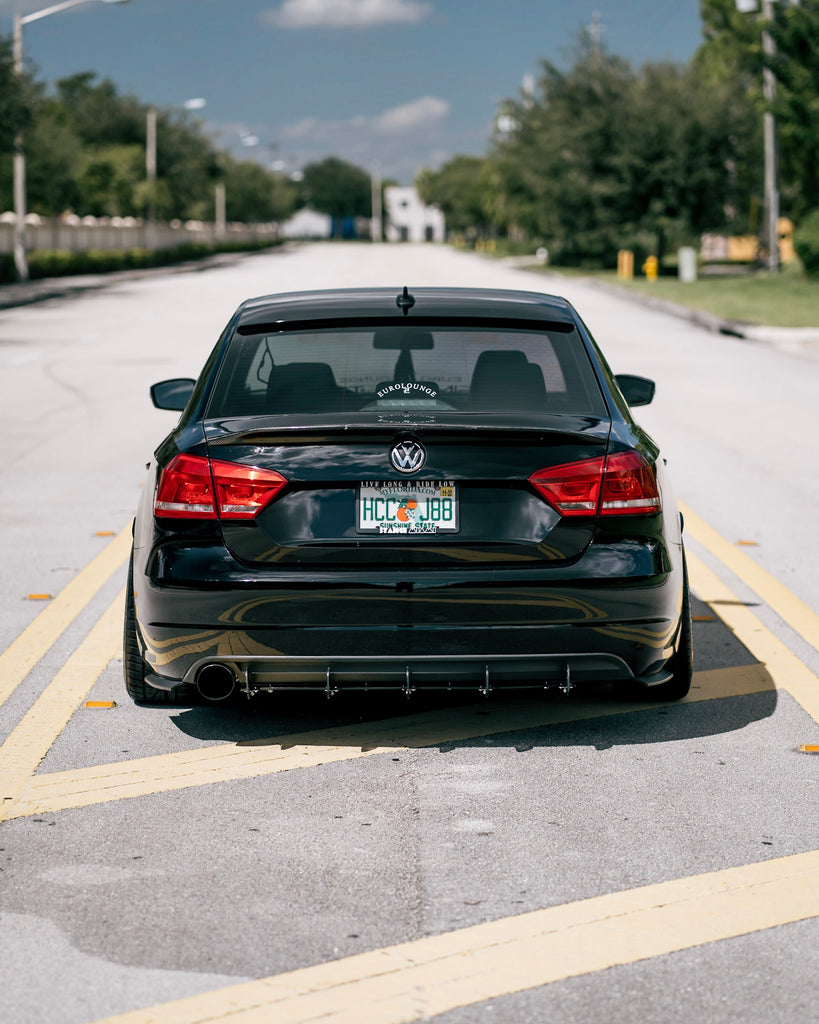 B7 Passat Rear Diffuser (Pre-Facelift 2012-2015 Models) – Drag Cutters