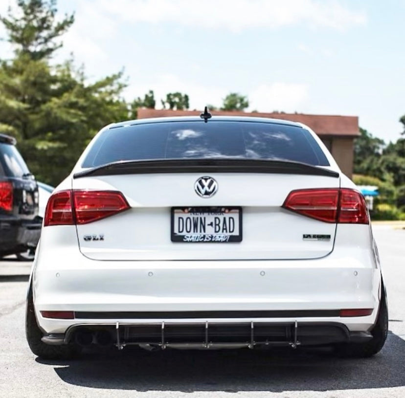 MK6.5 Jetta GLI Rear Diffuser (2017-2019 Models) – Drag Cutters