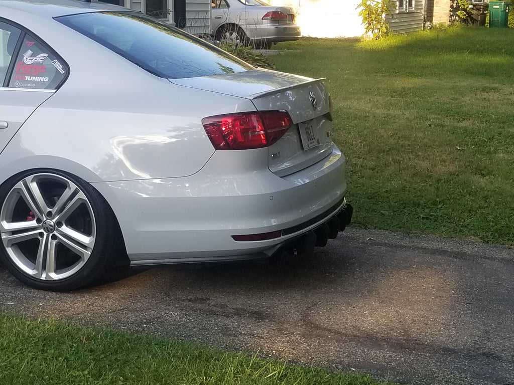 MK6.5 Jetta GLI Rear Diffuser (2017-2019 Models) – Drag Cutters