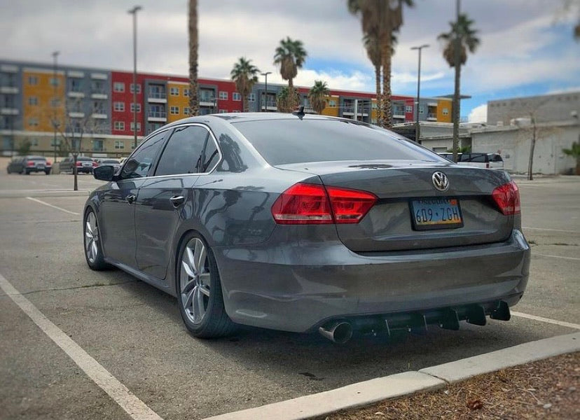 B7 Passat Rear Diffuser (Pre-Facelift 2012-2015 Models) – Drag Cutters