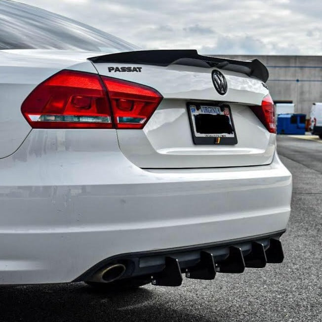 B7 Passat Rear Diffuser (Pre-Facelift 2012-2015 Models) – Drag Cutters