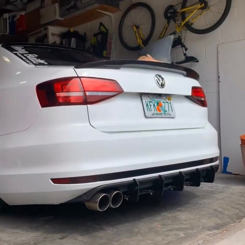 MK6.5 Jetta GLI Rear Diffuser (2017-2019 Models) – Drag Cutters