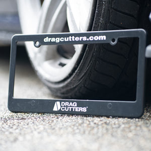 Drag Cutters License Plate Frame